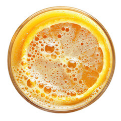 Poster - pancakes with orange juice on transparent background png