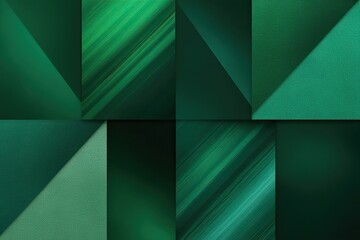 Elegant Emerald and Forest Green Gradient Textured Artwork