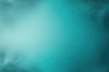 Wall Mural - Calming Aqua Teal Gradient Background with Turquoise Lighting and Noise Texture__