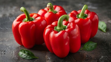 Wall Mural - sweet red pepper, paprika, isolated on white background, clipping path, full depth of field 