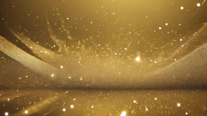 Wall Mural - golden glitter background for awards ceremony