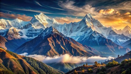 Wall Mural - the himalayas