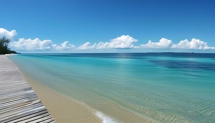 beach with sky