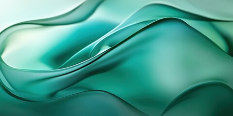 fluid colors, teal, turquoise, emerald, swirling waves, smooth gradients, abstract liquid shapes, iridescent highlights, ethereal, elegant motion, dreamlike textures