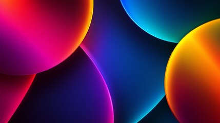 Vivid abstract background featuring colorful gradients and smooth curves. Great for modern designs, digital art, and creative projects.