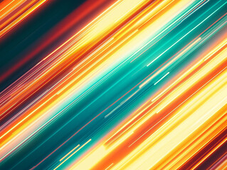 A background featuring pastel and vibrant light trails