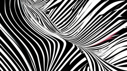 Black and White Stripes Background: Classic and Modern Contrasting Design