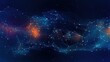 © gufron - Abstract Network Structure with Glowing Points