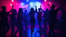 Band And Dancing Silhouettes Free Stock Photo - Public Domain Pictures