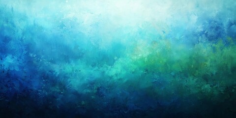 Sticker - Abstract Blue and Green Watercolor Background, watercolor, texture, background