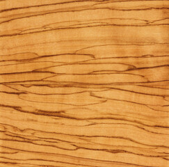 Sticker - zebrano oiled wood texture closeup