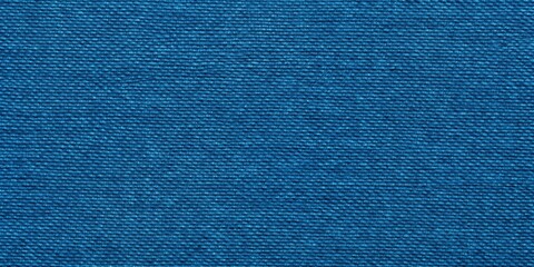 Close-up of a Blue Fabric Texture with a Tight Weave, Fabric, Textile, Blue Texture, Pattern, Background