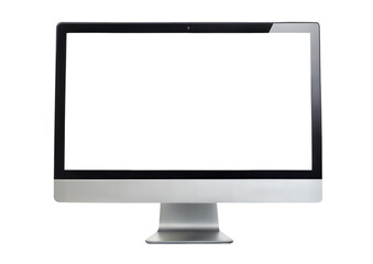 monitor isolated on white