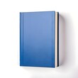 © Maria - Blank blue book cover mockup isolated on white background