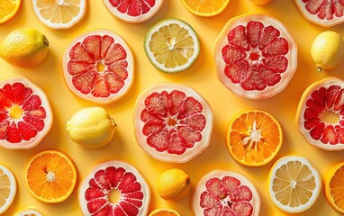 Citrus Fruit Pattern