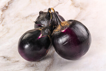 Sticker - Raw violet and black eggplant