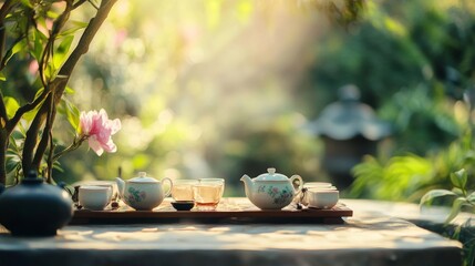 picnic in the garden