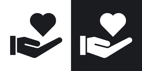 Love icon vector collection.