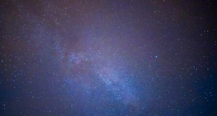 Wall Mural - background with stars and milky ways 