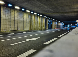 Famous Formula 1 Tunnel in monaco