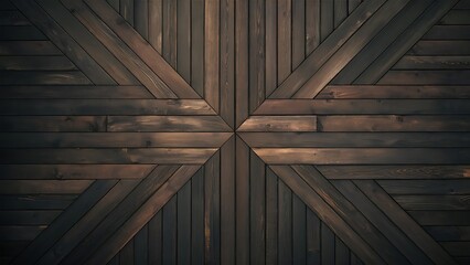 Top view of dark wooden planks