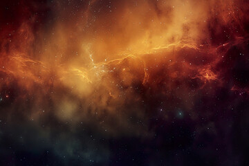 Wall Mural - a colorful space scene with a purple and green cloud in the middle,