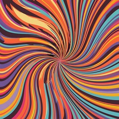 Poster - Abstract wavy vector background