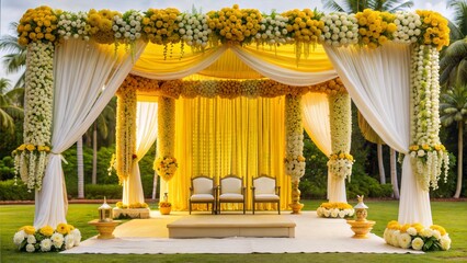 Poster - indian wedding mandap decorator