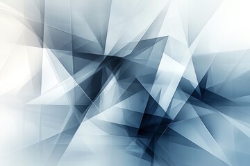 Abstract geometric background in blue tones.