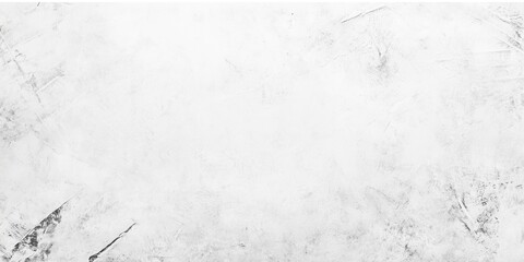 White old concrete wall light grunge texture wide banner format background with copy space for text. Grunge light gray Soft white texture