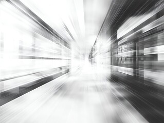 Poster - Abstract Perspective Lines.