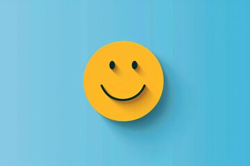 smile yellow emoji minimalist graphic design