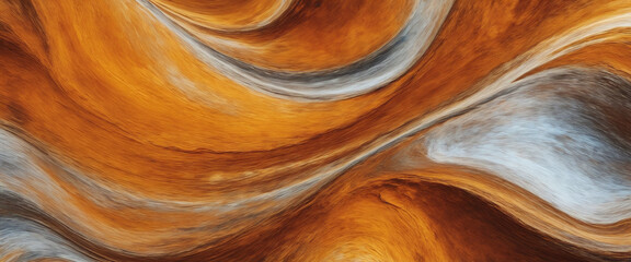 Wall Mural - Abstract Background with rust Waves