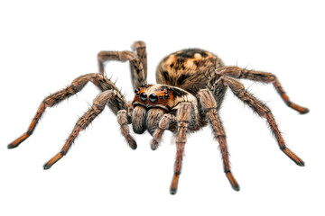 Tarantula spider on transparent background