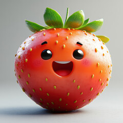 Sticker - Happy Strawberry.