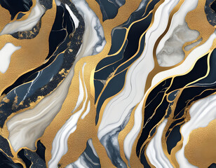 modern mosaic tiles, creative textures of marble granite agate and gold , artistic painted marbling, artificial stone background