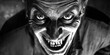 © Lila Patel - The Manic Laughter of Madness: A madman's cackle echoes through a shadowy asylum, his eyes wild and his gestures frantic.