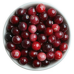 Wall Mural - cranberry isolated on a transparent background png file no background_1 png file