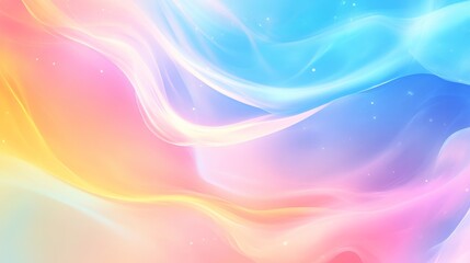 Wall Mural - Abstract pastel swirling colors background with