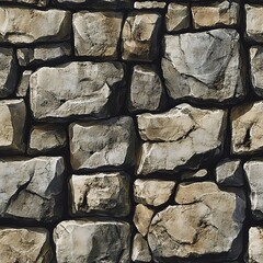 Wall Mural - stone texture, game art 