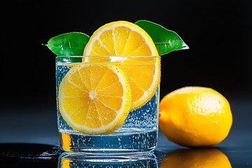 Squeezed lemon, cocktail ingredient, perfect twist adds the final touch to a refreshing drink