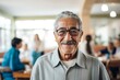 © Baba Images - Portrait of a elderly Hispanic man in nursing home