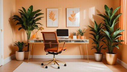 Photo interior modern design room 3d illustration