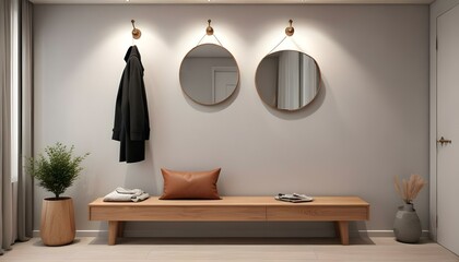 Photo interior modern design room 3d illustration