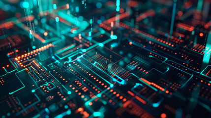 hardware, software abstract background