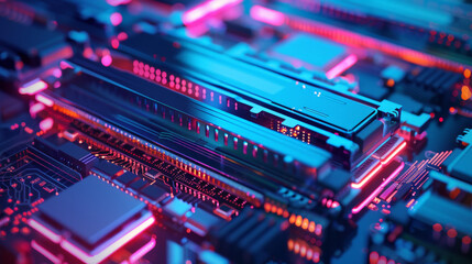 hardware, software abstract background