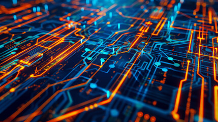 hardware, software abstract background