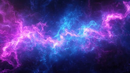 Canvas Print - amazing image with purple and blue and magical energy, random, anything you want,