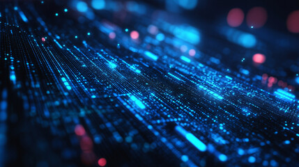 Digital technology background. Network connection dots and lines, Modern city with network connection and city.