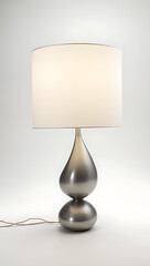 Canvas Print - mate lamp in a white backgound